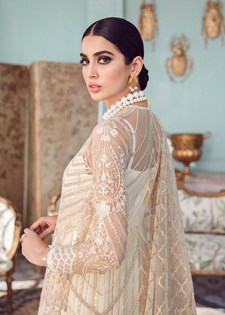 Whisper | Afrozeh | La Fuchsia Chiffon Collection | 2021