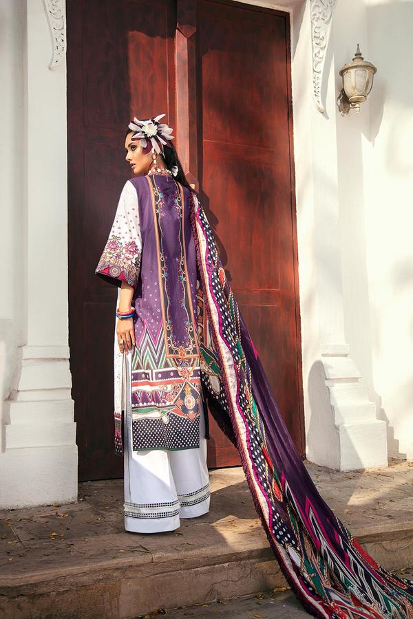 Cloud Wave | Baroque | Lawn Collection 2020