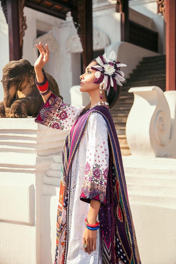 Cloud Wave | Baroque | Lawn Collection 2020