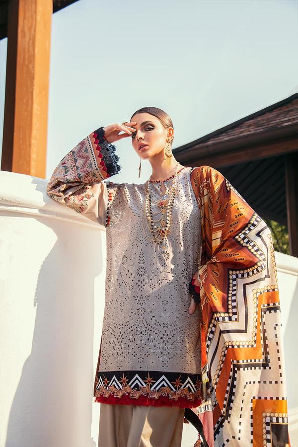 Satin Sand | Baroque | Lawn Collection 2020