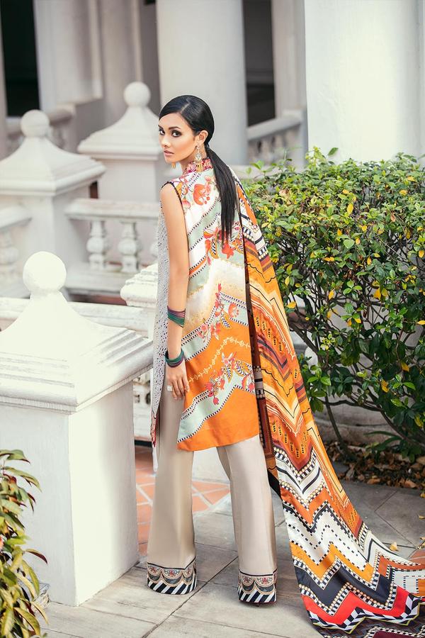Satin Sand | Baroque | Lawn Collection 2020