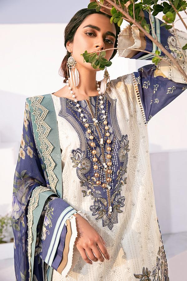 Ashnah | Baroque | Fuchsia Lawn Collection 2020