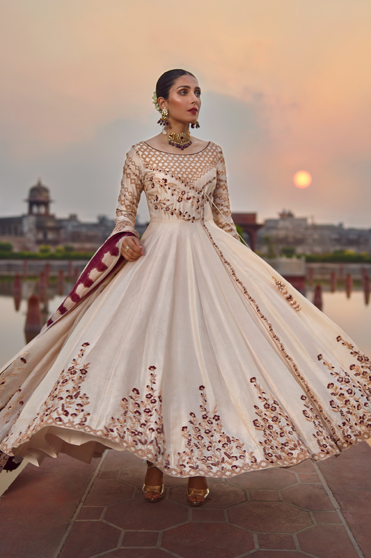 Saleena QF - 08 (Qalamkar Raiza Wedding Collection)