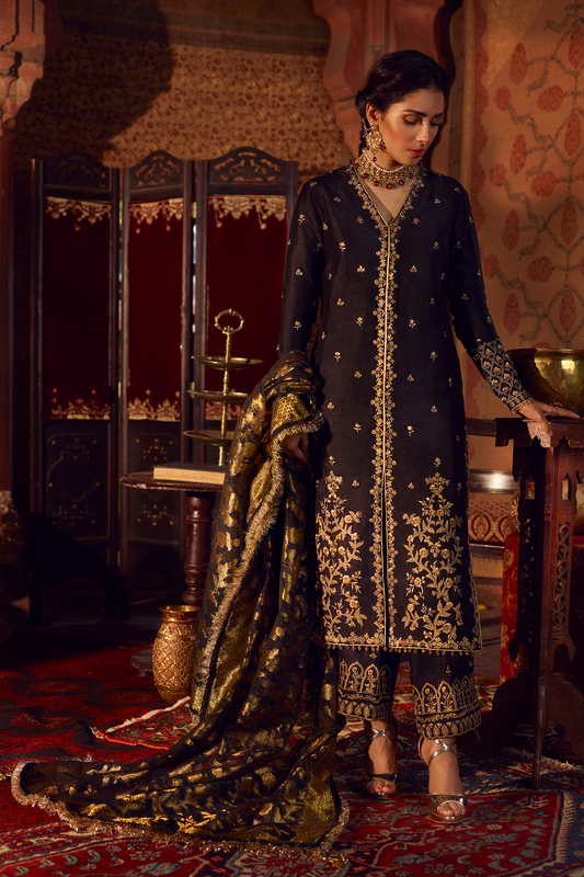 Ziya QF - 07 (Qalamkar Raiza Wedding Collection)