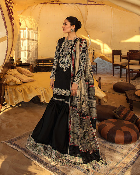 Leelah | Faiza Saqlain | Lyle Luxury Lawn 2023