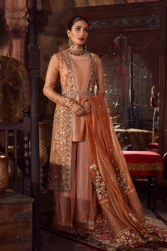 Leena QF - 01 (Qalamkar Raiza Wedding Collection)