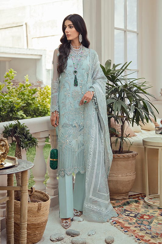 Morenci (Unsticthed) | Suffuse by Sana Yasir | Freesia Luxury Edition