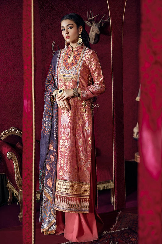 Nau Roz-B | Cross Stitch | Razia Sultan | Unstitched Luxury Eid Collection'20