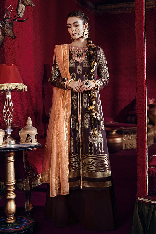 Mohr-e-Virag-B | Cross Stitch | Razia Sultan | Unstitched Luxury Eid Collection'20