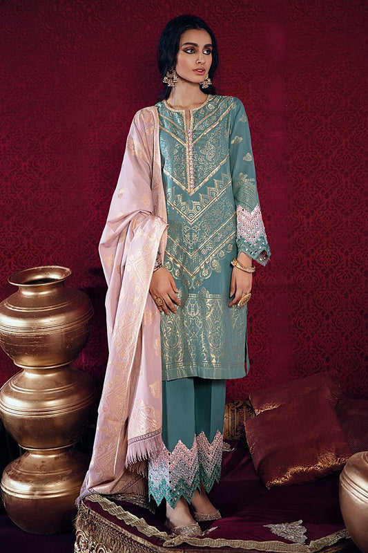 Koh-e-Noor-B | Cross Stitch | Razia Sultan | Unstitched Luxury Eid Collection'20