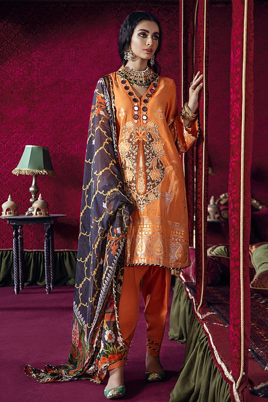 Sarae Herat-B | Cross Stitch | Razia Sultan | Unstitched Luxury Eid Collection'20