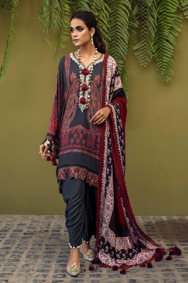 1A | Sana Safinaz | Muzlin Winter Collection 2021