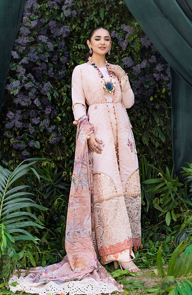 MLL - 23 - 02 | AL Zohaib | Mahiymaan Luxury Lawn Eid Edition 2023