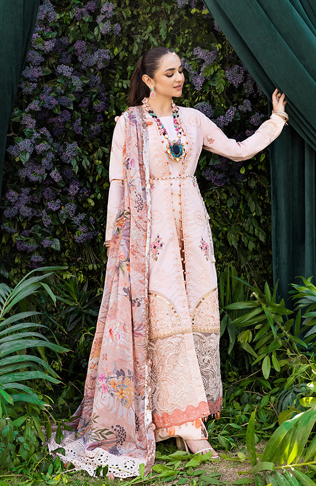 MLL - 23 - 02 | AL Zohaib | Mahiymaan Luxury Lawn Eid Edition 2023