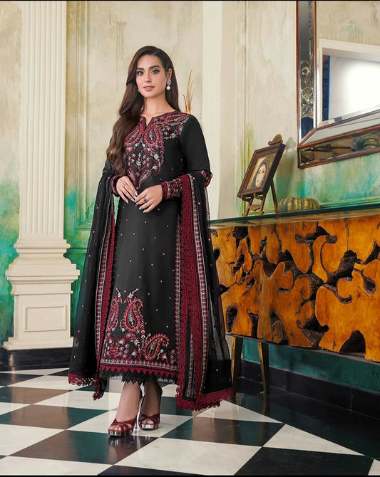 AJIM-07 | Asim Jofa | Iqra And Minal Edit | Unstitched Collection 2022