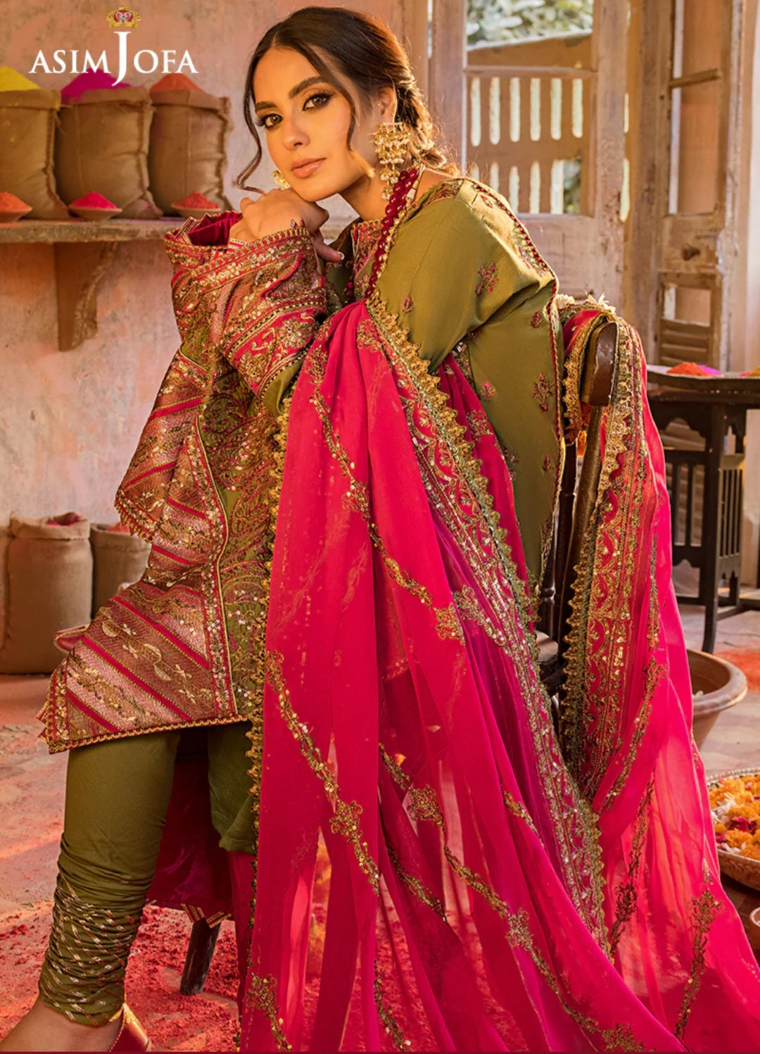 AJLR - 30 | Asim Jofa | Luxury Lawn Collection 2023