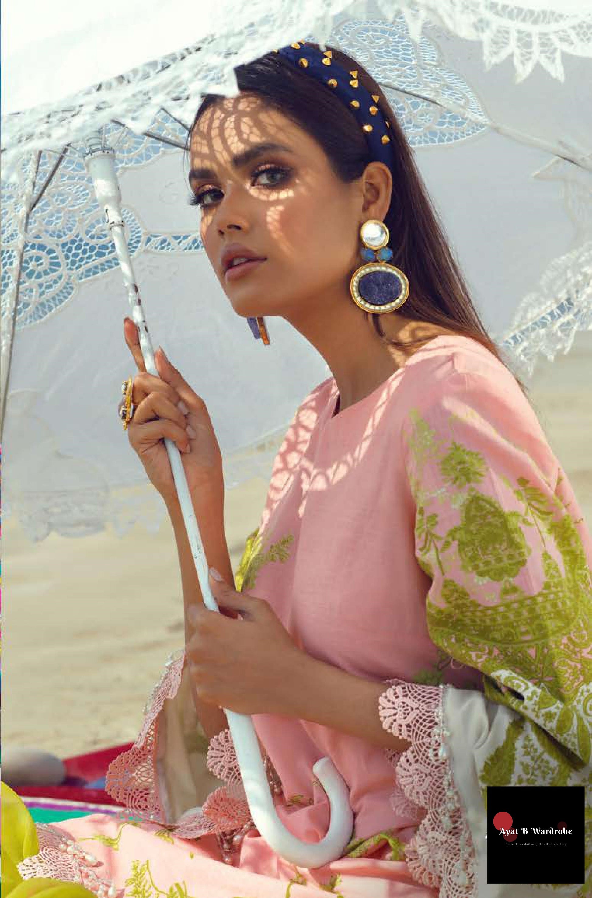 24 B (2 Pcs) | Sana Safinaz | Muzlin Spring/Summer Vol. 1 Collection 2020