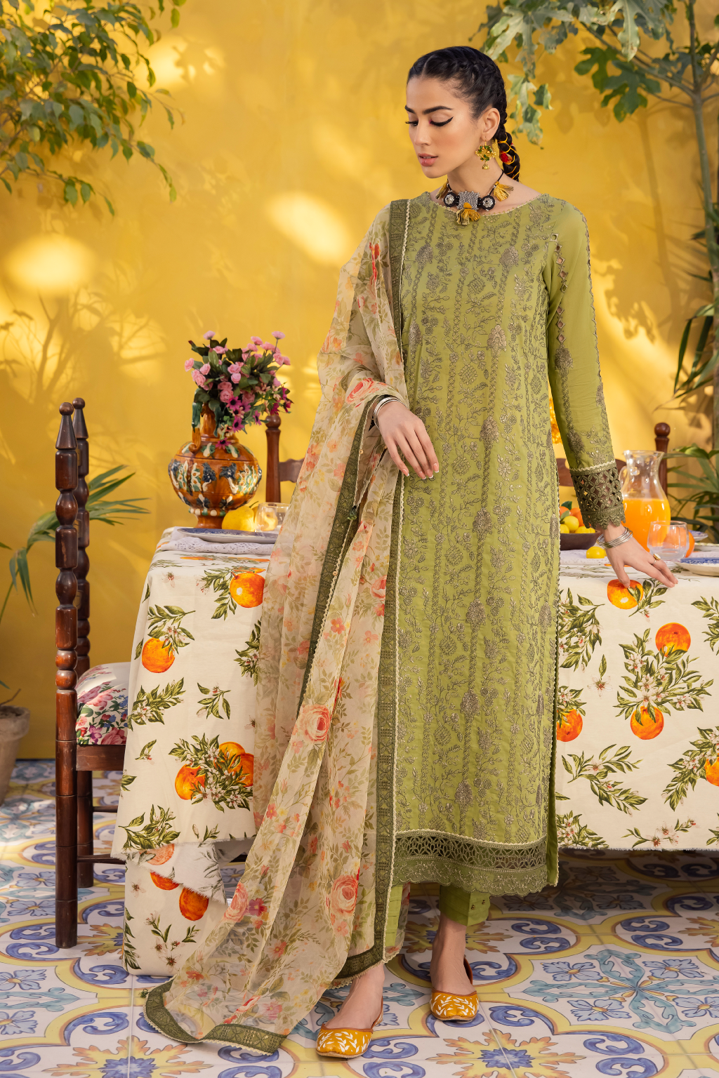 IL-04-Flavia | Iznik | Spring Edit Ilaria Lawn 2023 – Ayat B Wardrobe