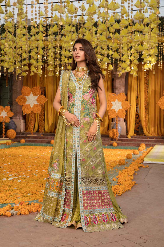 Sucha Gotta - Lime - 4B | Crimson X Saira Shakira  | Wedding Collection 2022