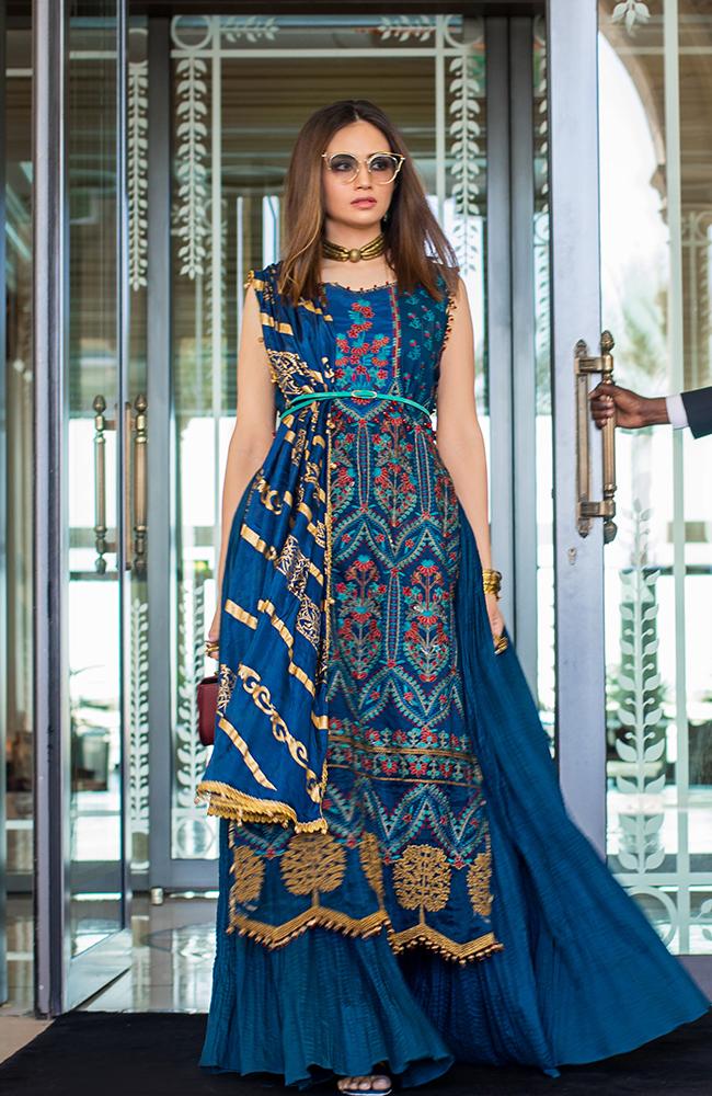 MMLL'21-02A | ALZOHAIB | Mahimaan Luxury Lawn Collection 2021