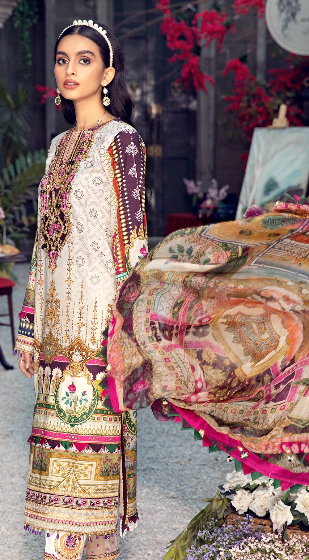 Delila - VL21-10-A| Anaya Viva Lawn 2021