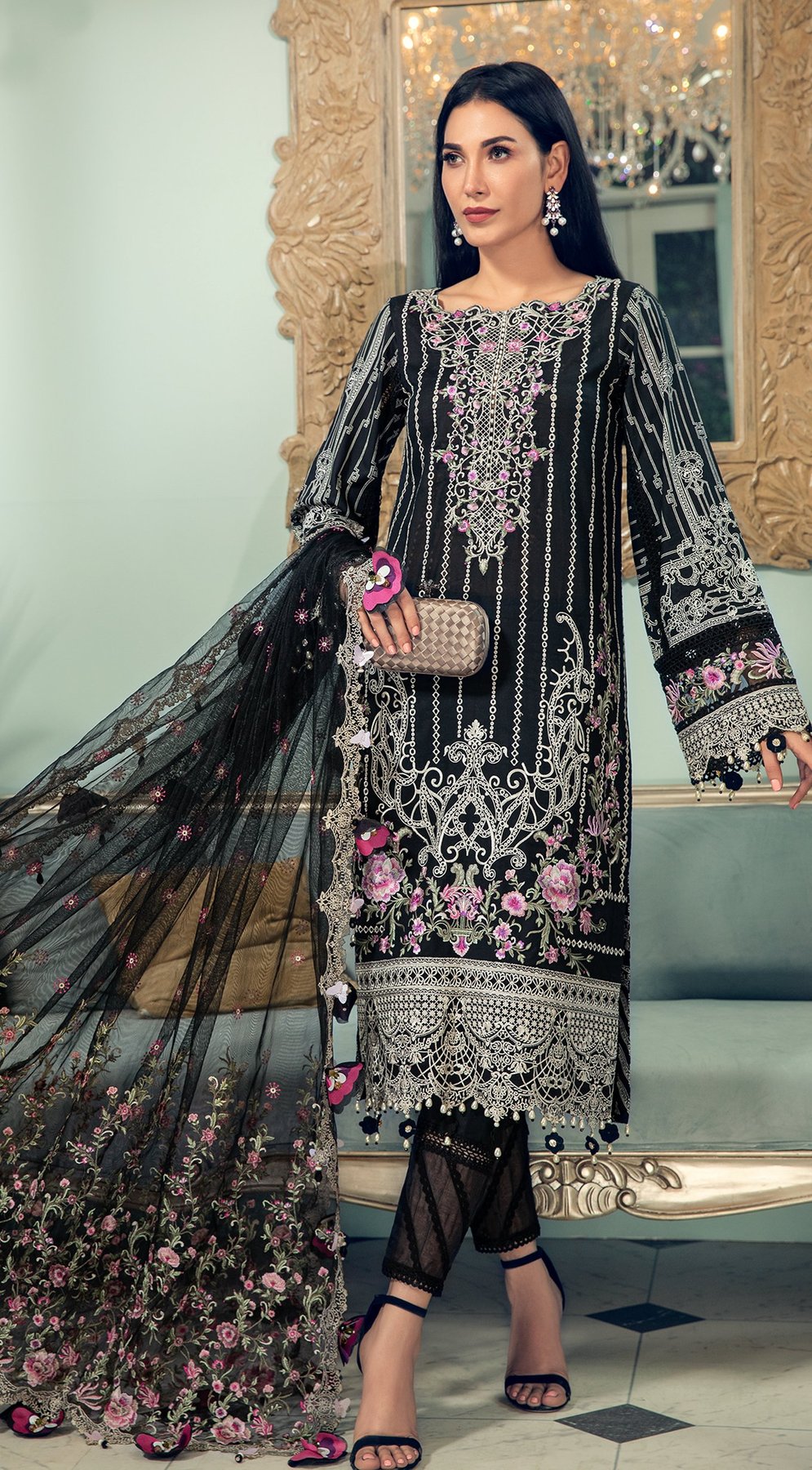 MIA | ANAYA by Kiran Chaudhry | L'Amour de vie | Lawn Collection