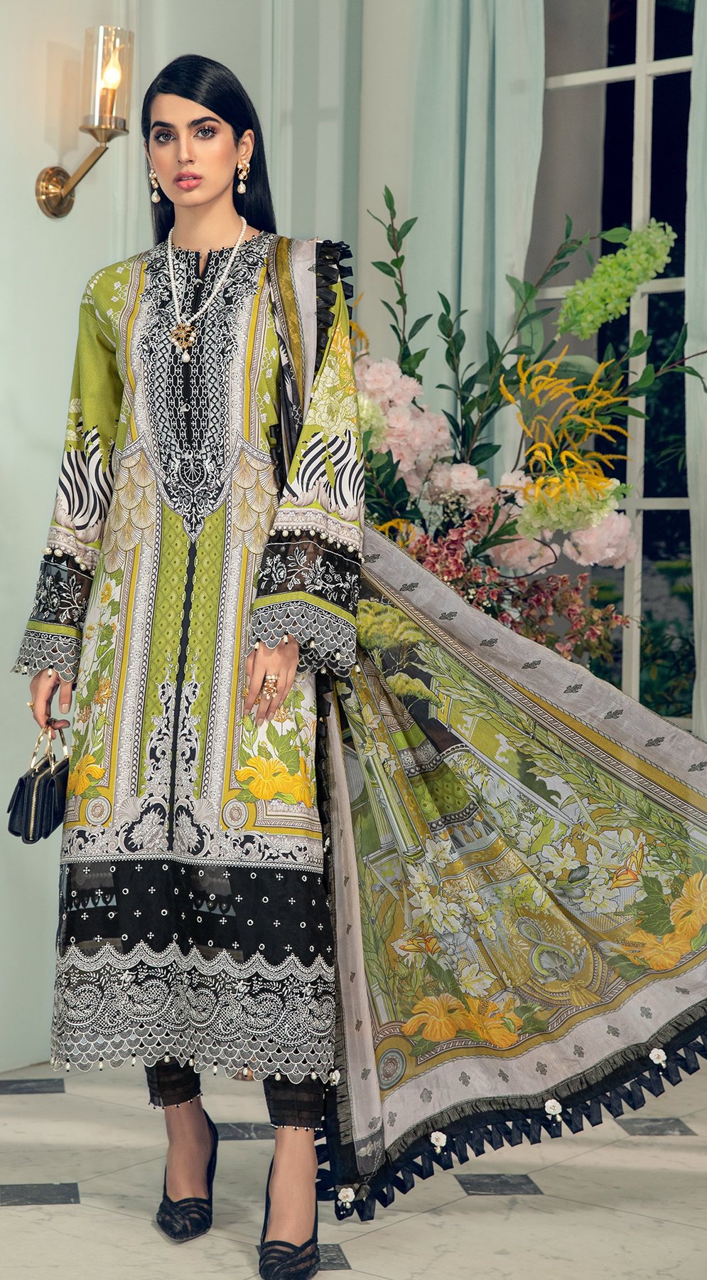 JENNA | ANAYA by Kiran Chaudhry | L'Amour de vie | Lawn Collection