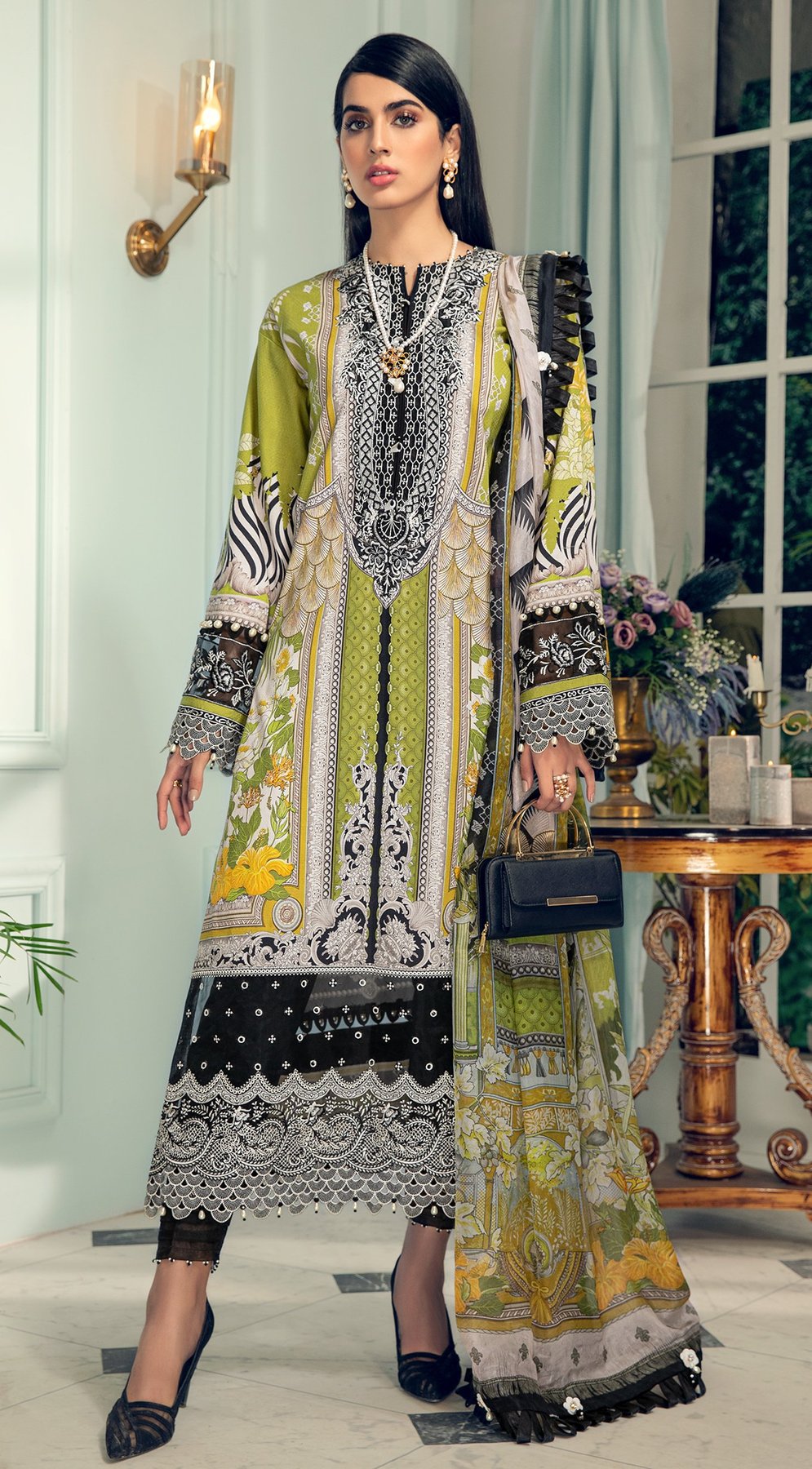 JENNA | ANAYA by Kiran Chaudhry | L'Amour de vie | Lawn Collection