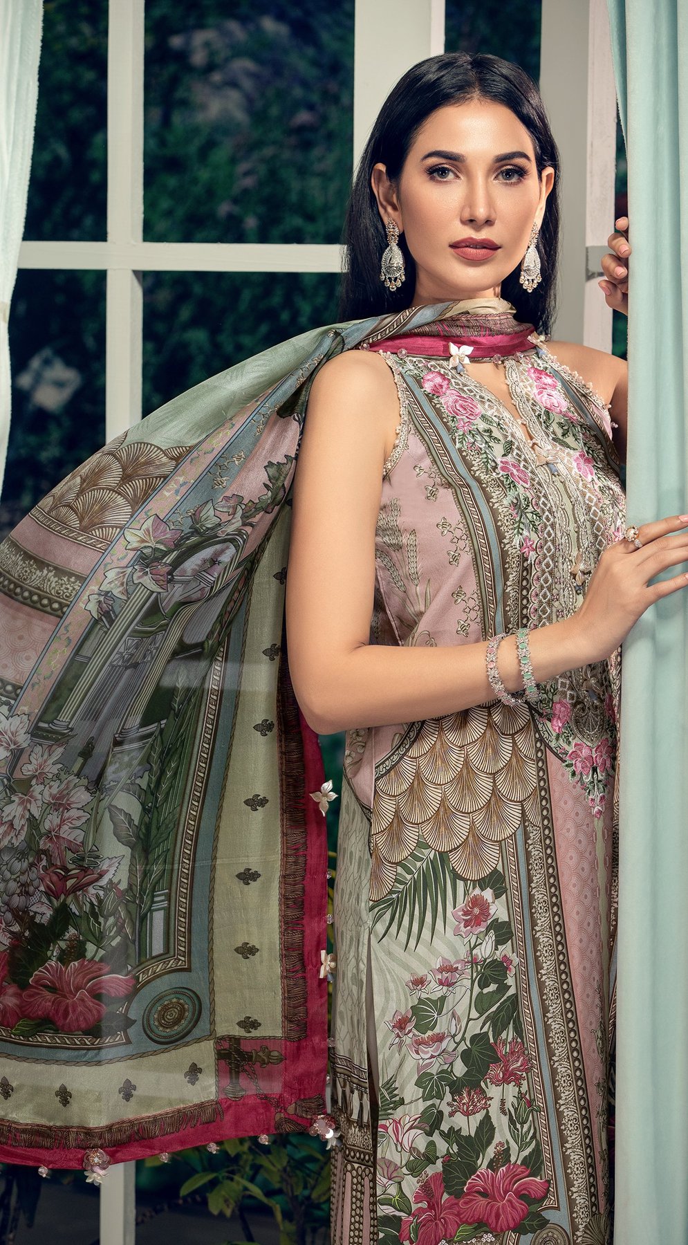 Kara | ANAYA by Kiran Chaudhry | L'Amour de vie | Lawn Collection