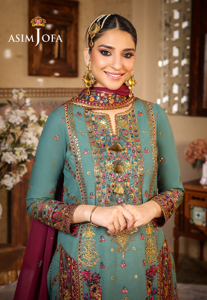 AJLR - 14 | Asim Jofa | Luxury Lawn Collection 2023