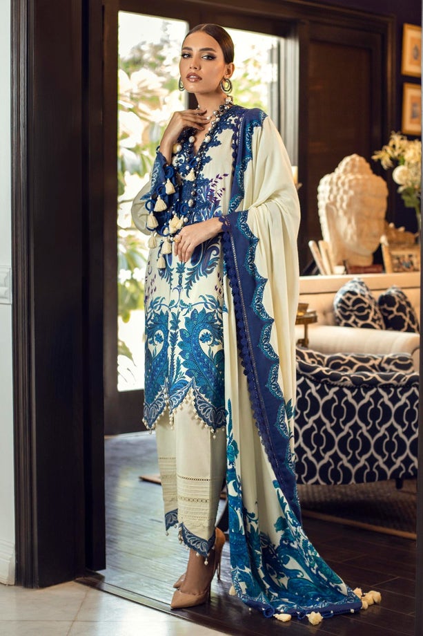 2A |  Sana Safinaz | Muzlin Winter Collection 2021