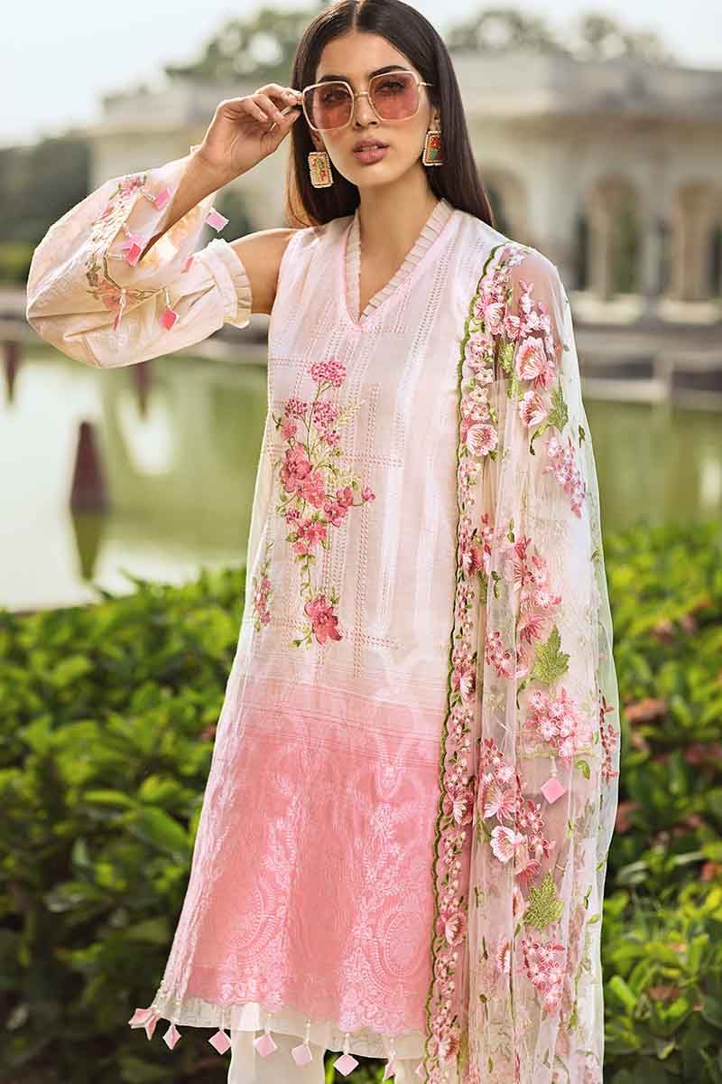 Light Pink EA-60 [GulAhmed - Eid Ul Azha Luxury Collection 2019]