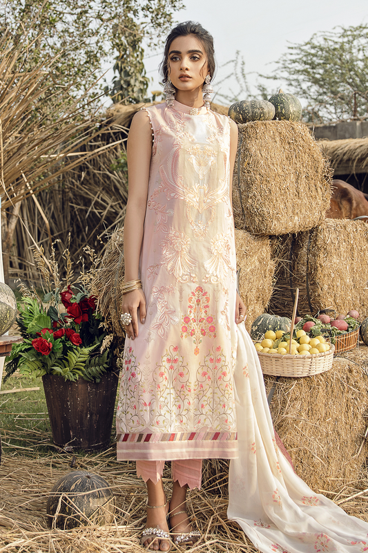 GL20-11 Cherry Blossoms (3PC) | Iznik | Guzel Lawn Collection 2020