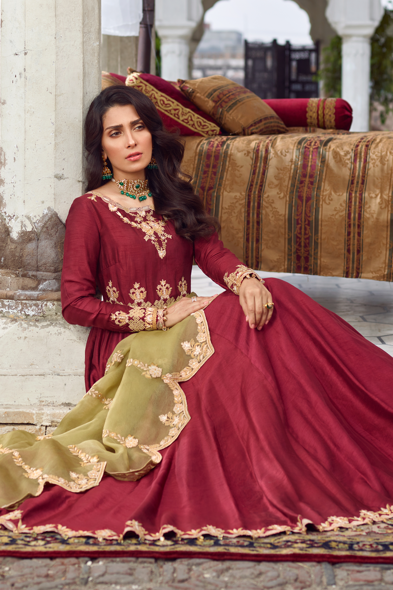 Anan QF - 06 (Qalamkar Raiza Wedding Collection)