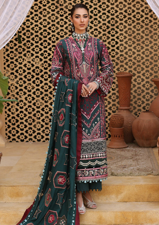 ELW - 04 - Indigo | Elaf | Luxury Winter Collection 2022