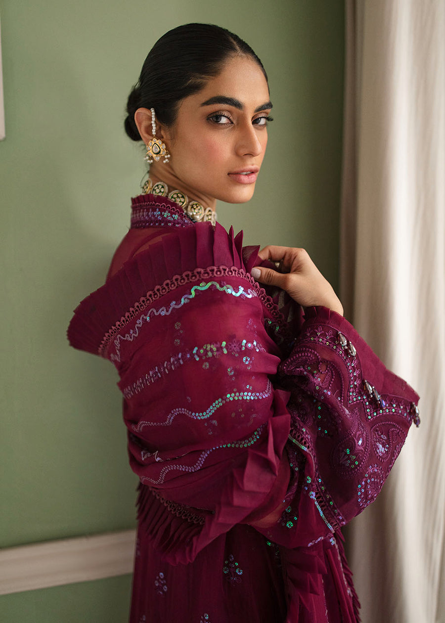 Viola | Afrozeh | La Fuchsia Unstitched Collection 2023