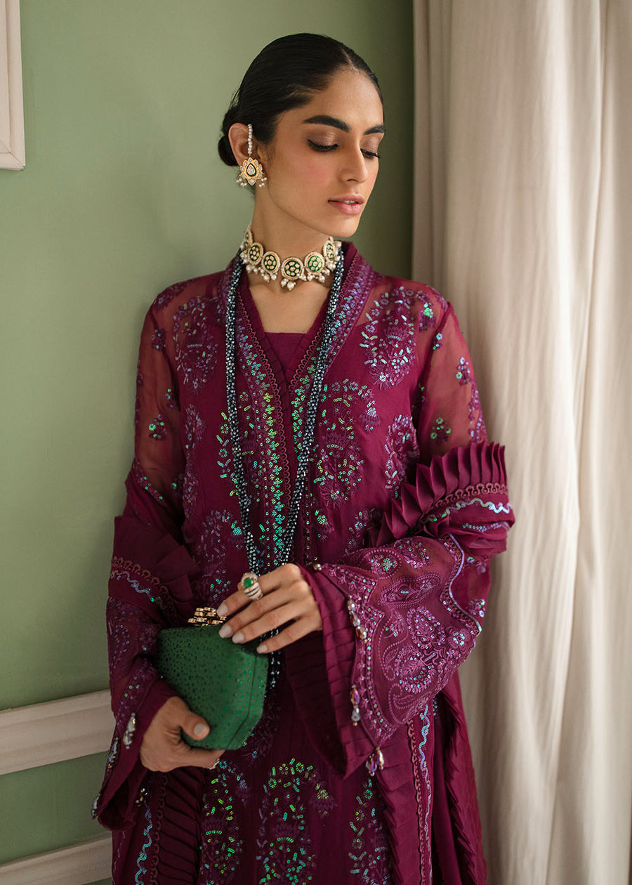Viola | Afrozeh | La Fuchsia Unstitched Collection 2023