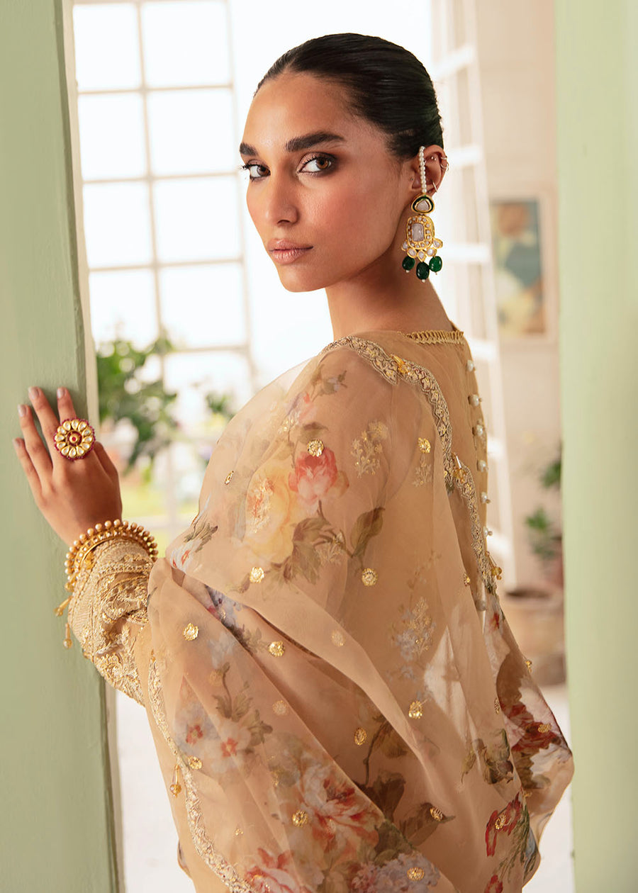 Delaine | Afrozeh | La Fuchsia Unstitched Collection 2023