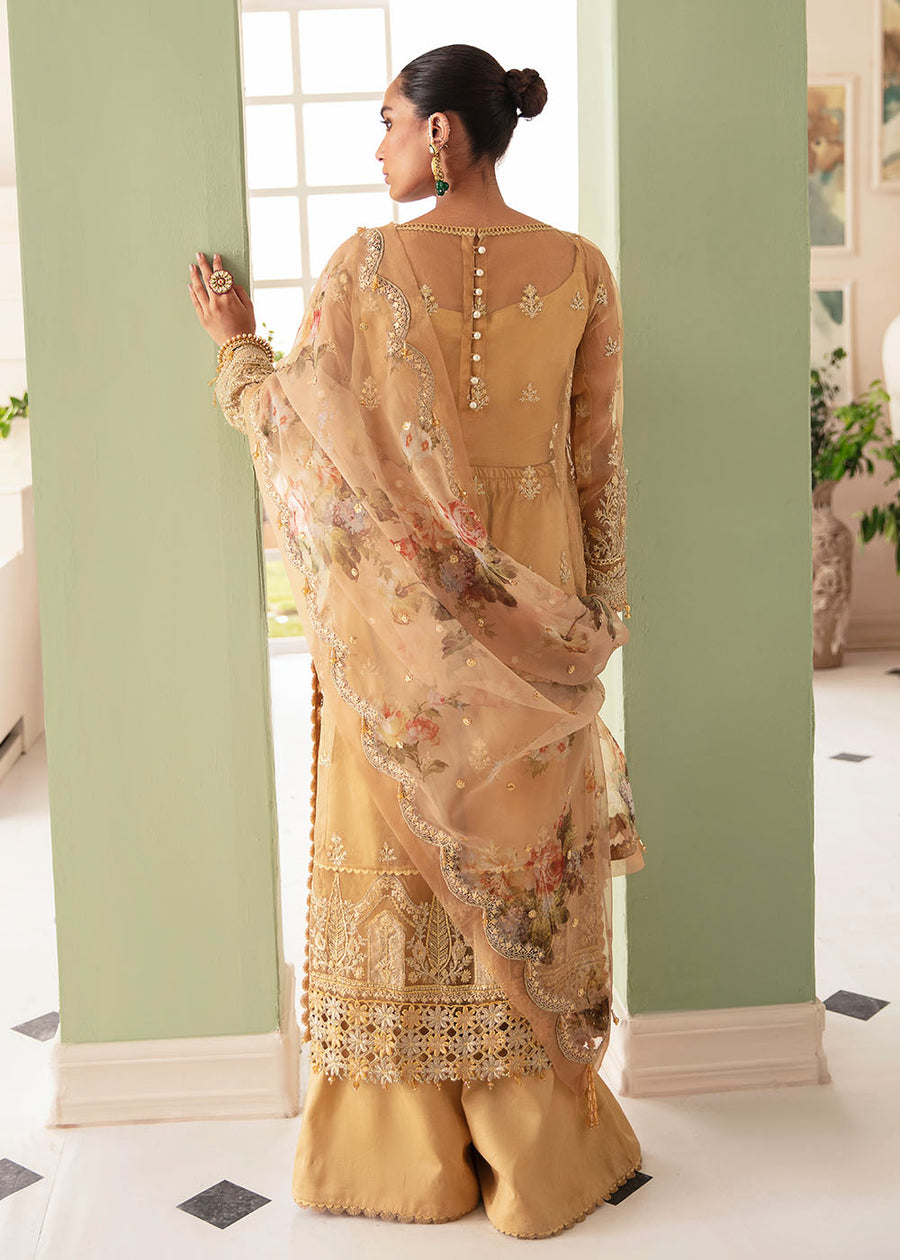 Delaine | Afrozeh | La Fuchsia Unstitched Collection 2023