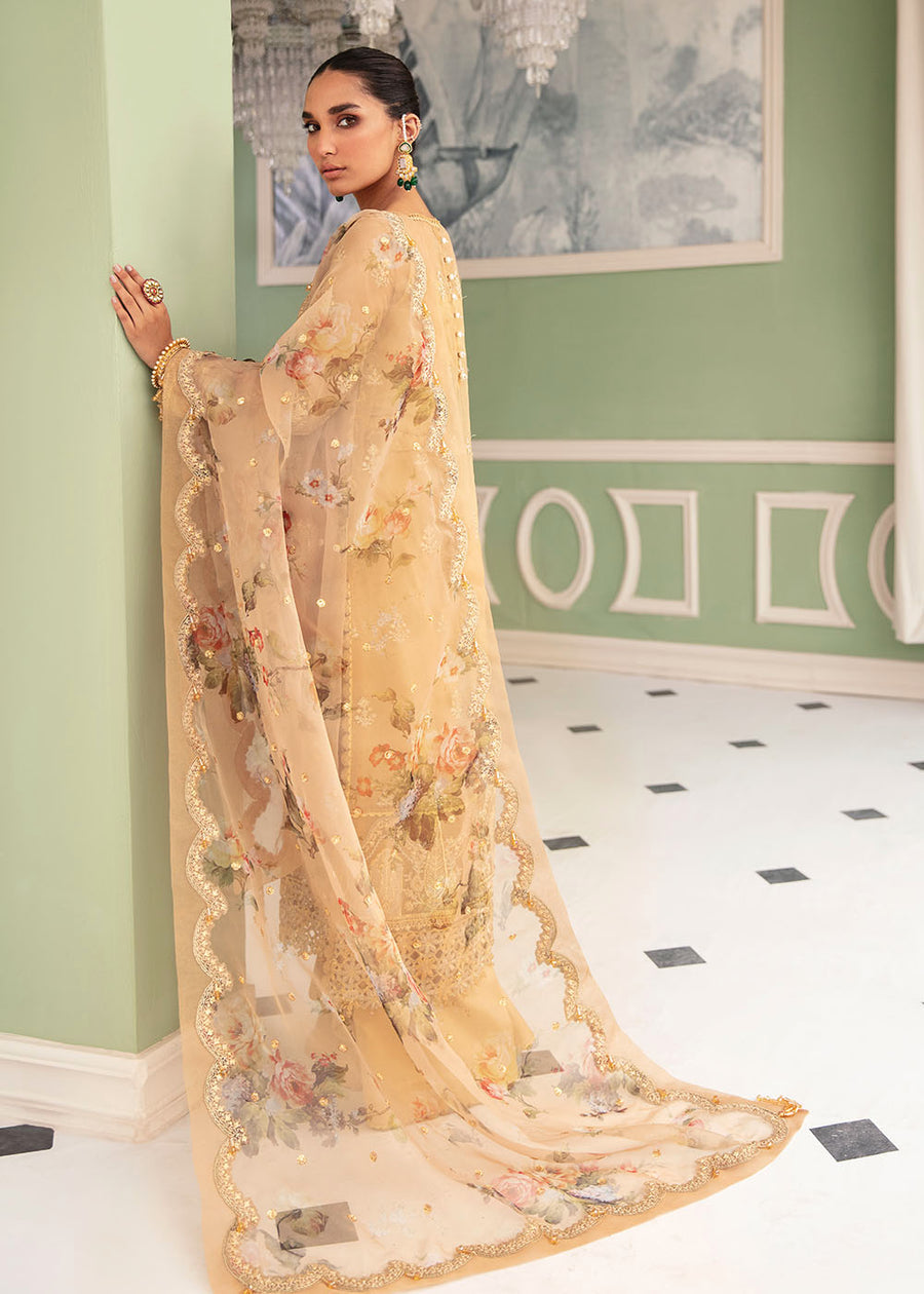 Delaine | Afrozeh | La Fuchsia Unstitched Collection 2023