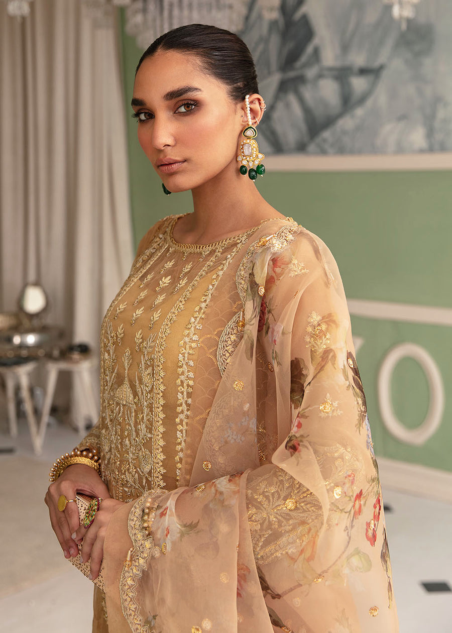 Delaine | Afrozeh | La Fuchsia Unstitched Collection 2023
