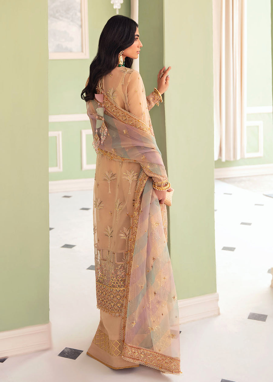 Celeste | Afrozeh | La Fuchsia Unstitched Collection 2023