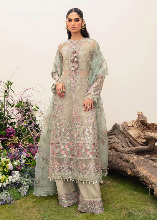Mavi | Afrozeh | La Fuchsia Unstitched Collection 2023
