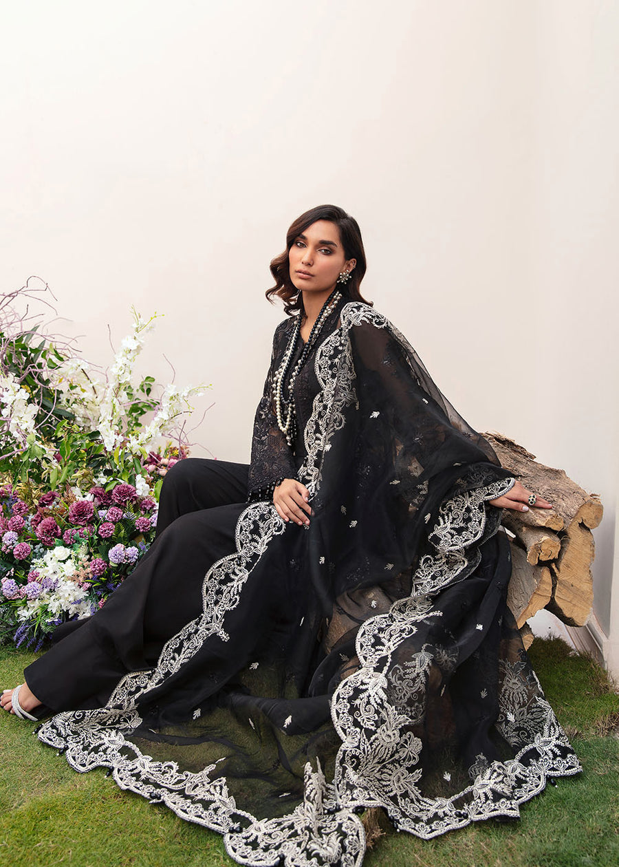 Kiera | Afrozeh | La Fuchsia Unstitched Collection 2023