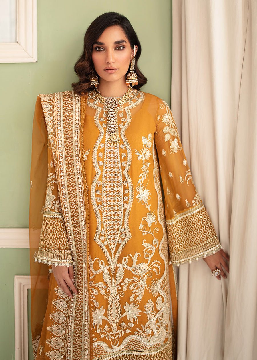 Serene | Afrozeh | La Fuchsia Unstitched Collection 2023