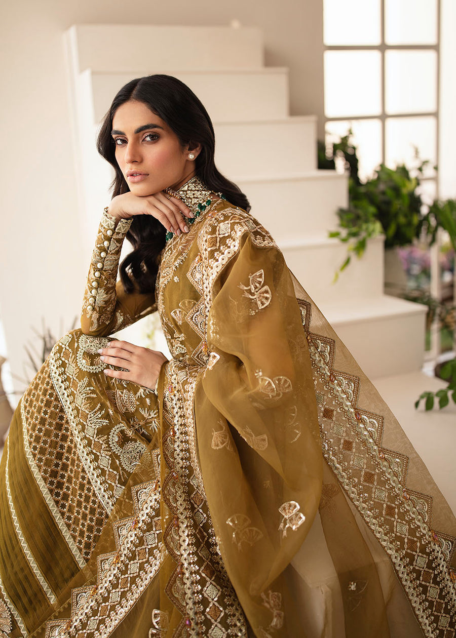Emaline | Afrozeh | La Fuchsia Unstitched Collection 2023