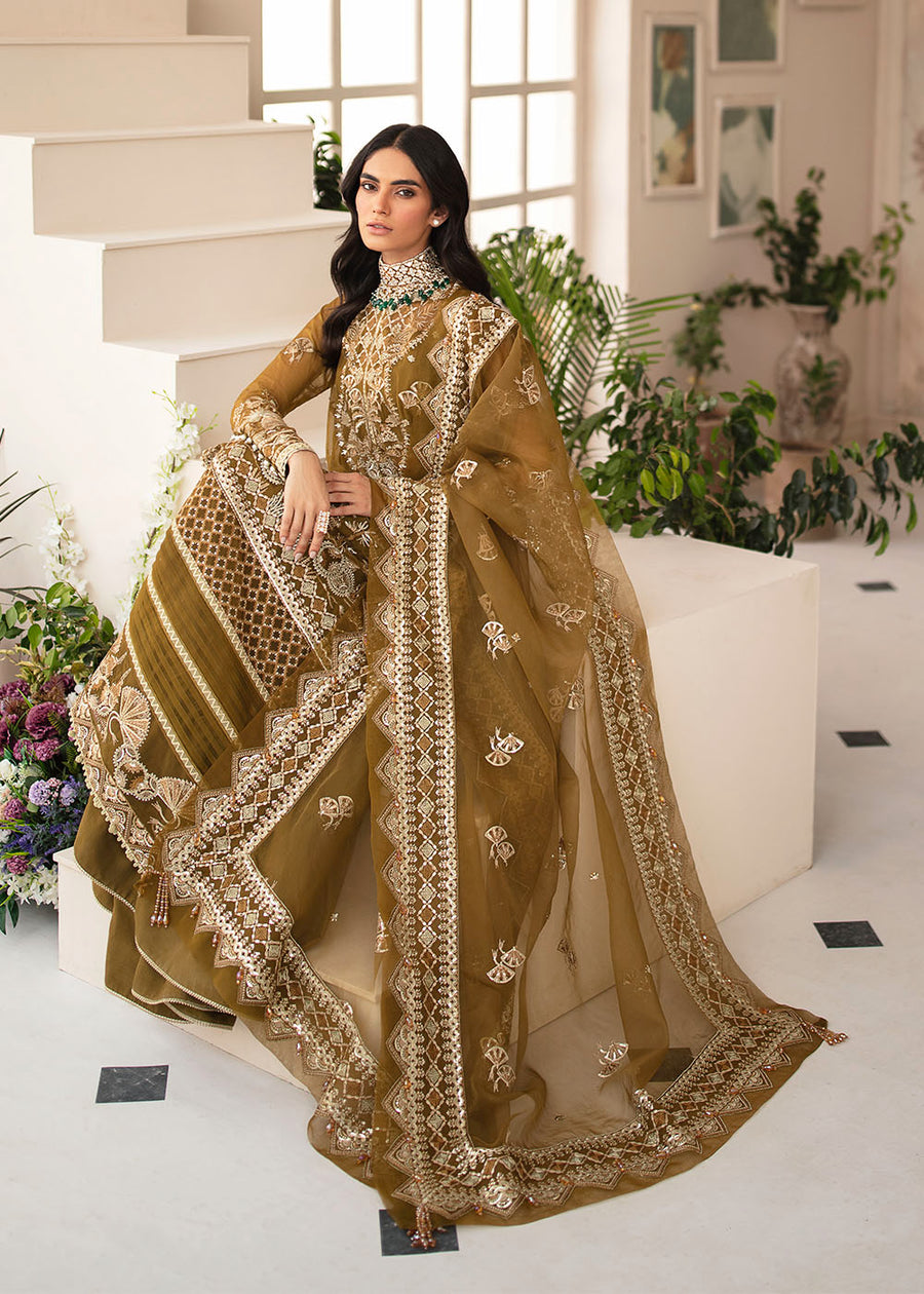 Emaline | Afrozeh | La Fuchsia Unstitched Collection 2023