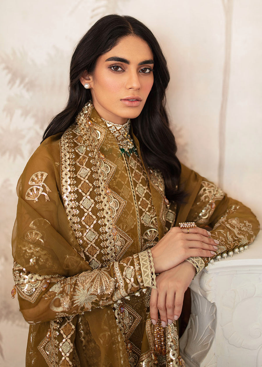 Emaline | Afrozeh | La Fuchsia Unstitched Collection 2023