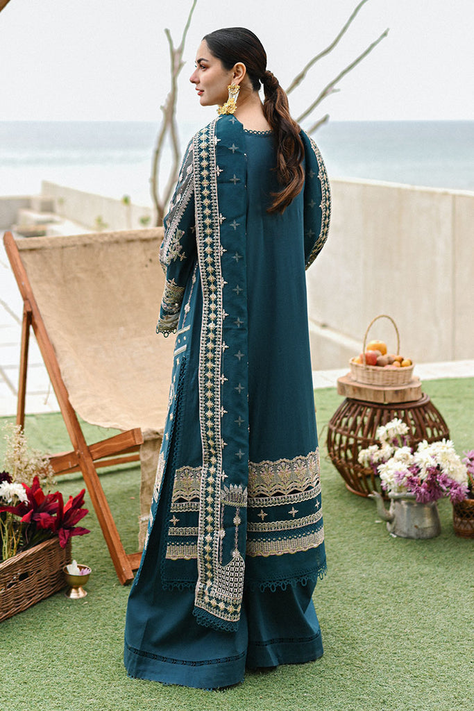 SP10 - Zahra | Qalamkar | Sahil Luxury Lawn Collection 2023