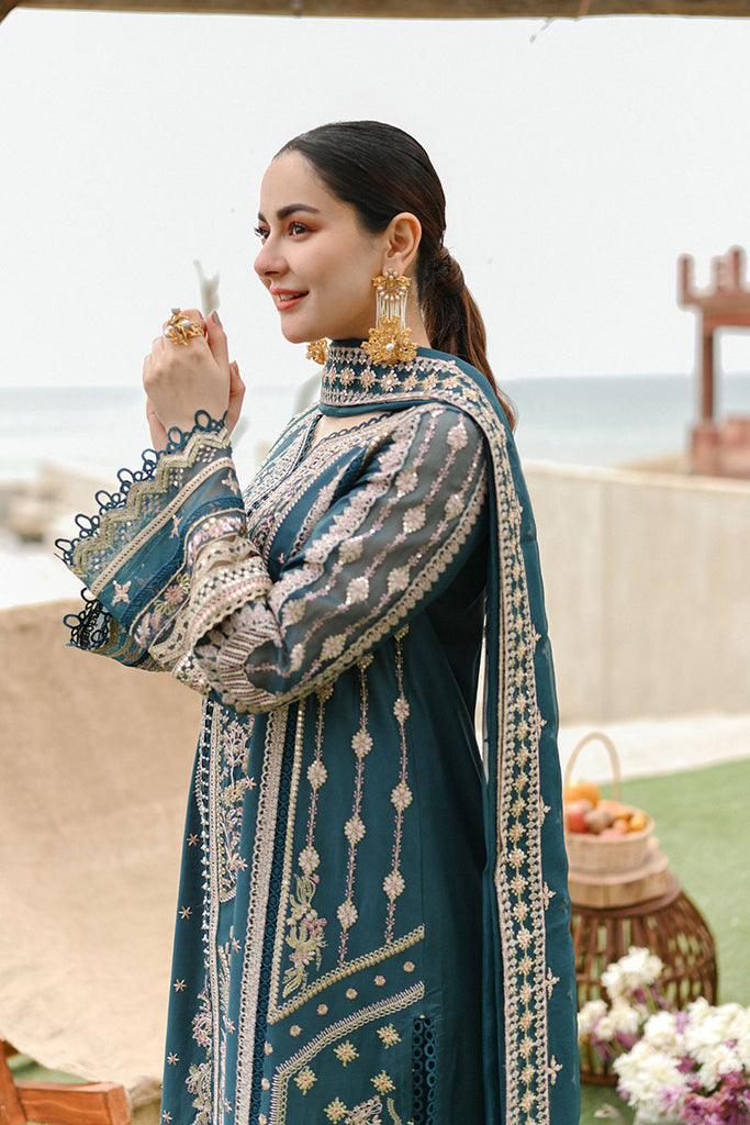 SP10 - Zahra | Qalamkar | Sahil Luxury Lawn Collection 2023